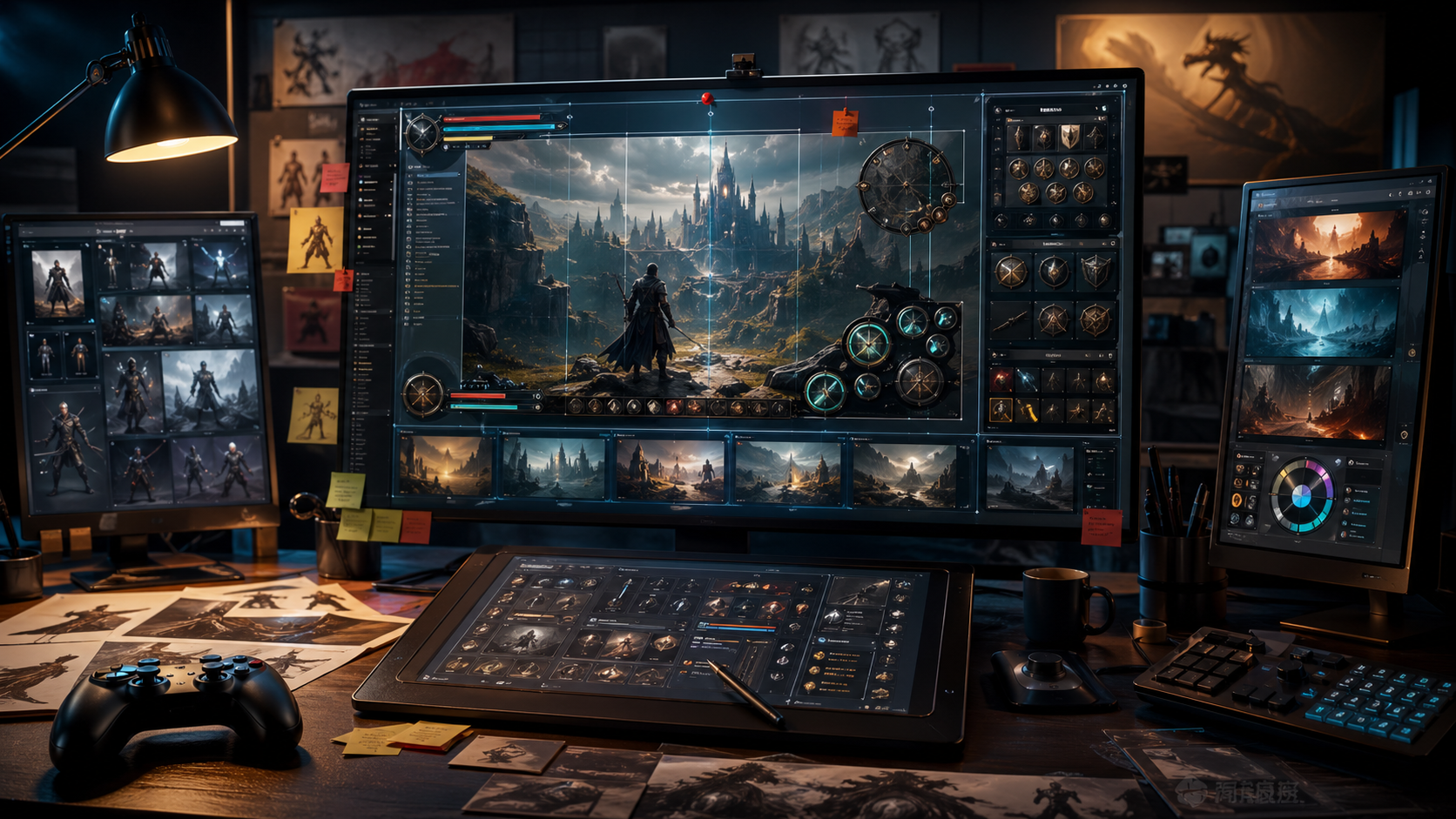 GameScreen Forge promotional artwork