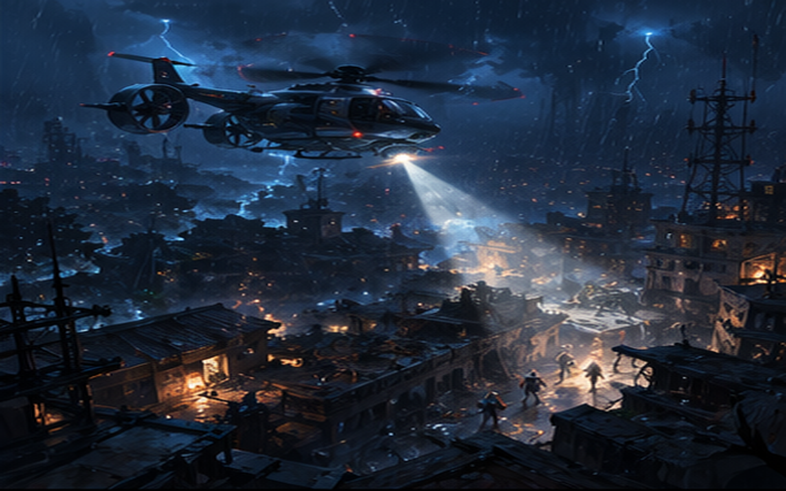 Night Flight Rescue promotional key art