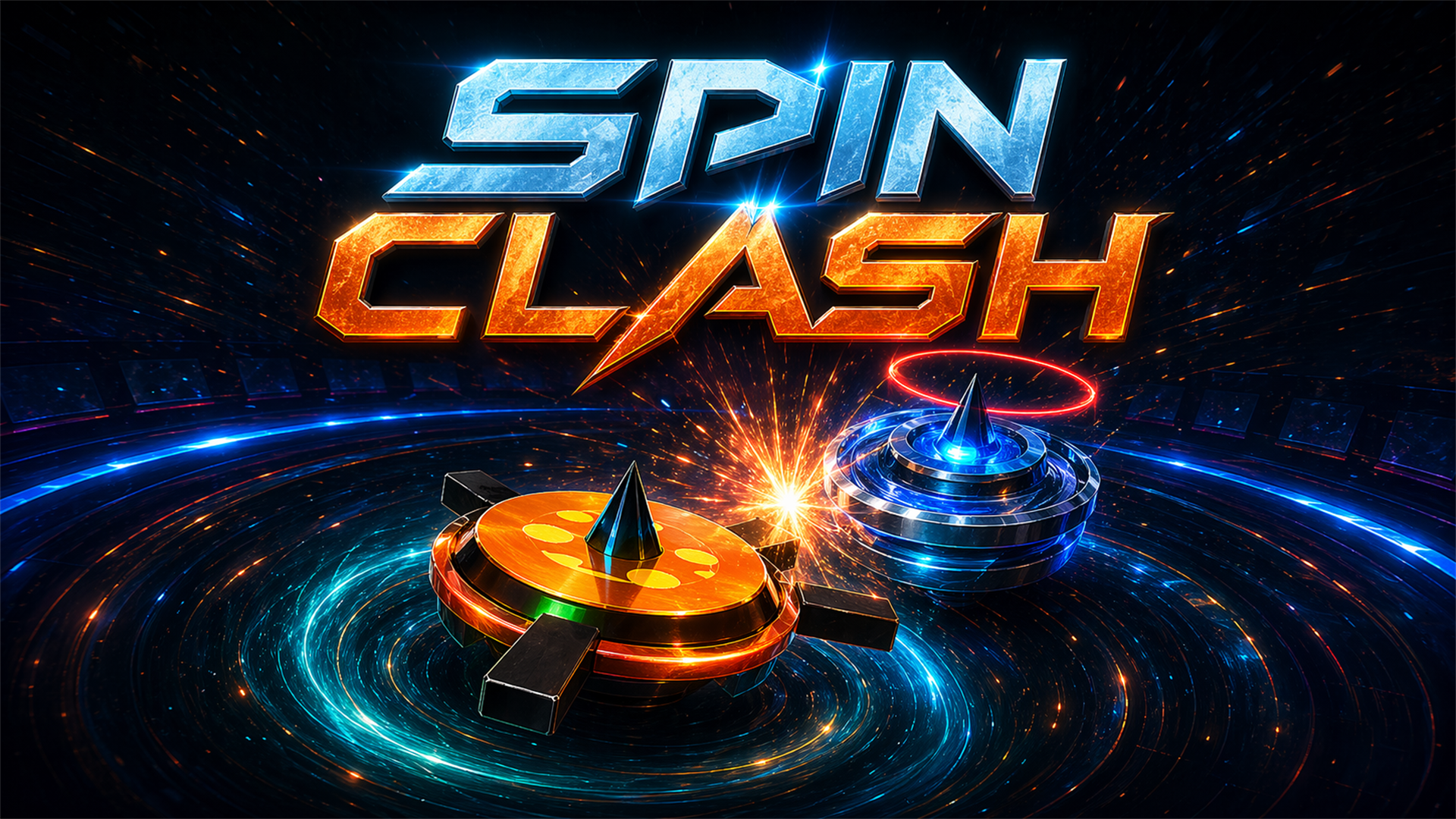 Spin Clash promotional key art